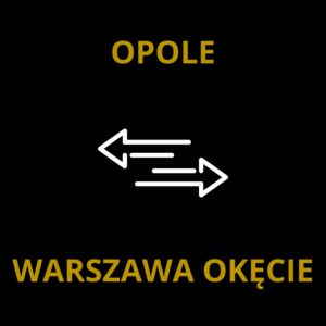 Transport VIP Opole - Warszawa Okęcie