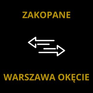 Transport VIP Zakopane - Warszawa Okęcie