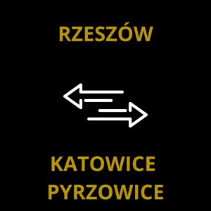 Transport VIP Rzeszów - Katowice Pyrzowice